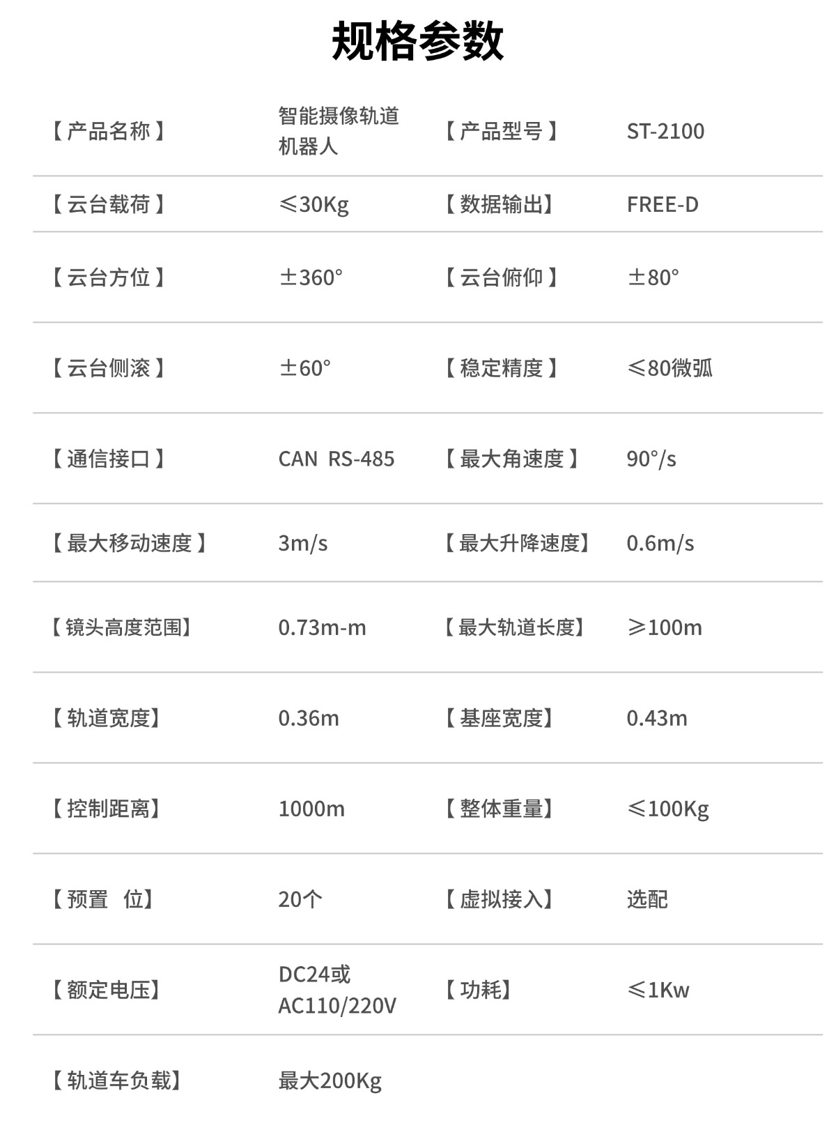 陀螺仪轨道机器人ST-2100